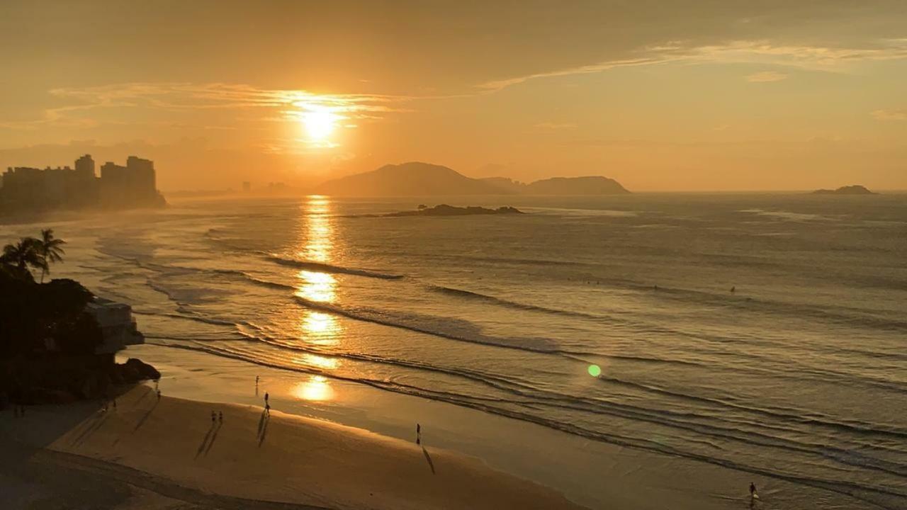 Apto Guaruja De Frente Para O Mar - Praia Asturias Exteriér fotografie